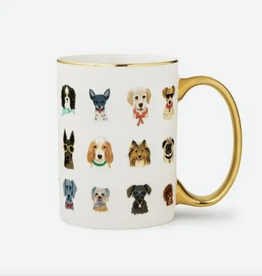 Rifle Paper Dog Days Porcelain Mug