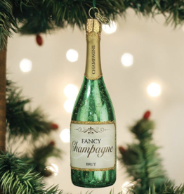 Old World Christmas Champagne Ornament