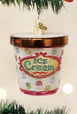 Old World Christmas Ice Cream Carton Ornament