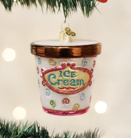 Old World Christmas Ice Cream Carton Ornament