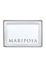 Mariposa Signature White 4x6 Frame