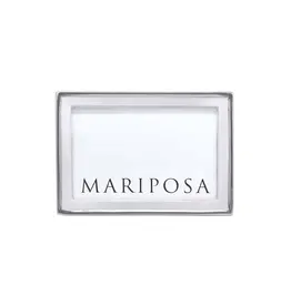 Mariposa Signature White 4x6 Frame