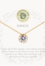 Spartina Dance Gem Necklace Gold