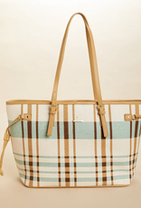 Spartina Jetsetter Tote Kalalanta Plaid Cream Spartina Jetsetter Tote Kalalanta Plaid Cream