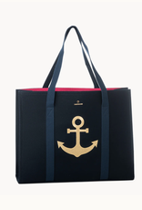 Spartina Navy Carry All Tote Anchor
