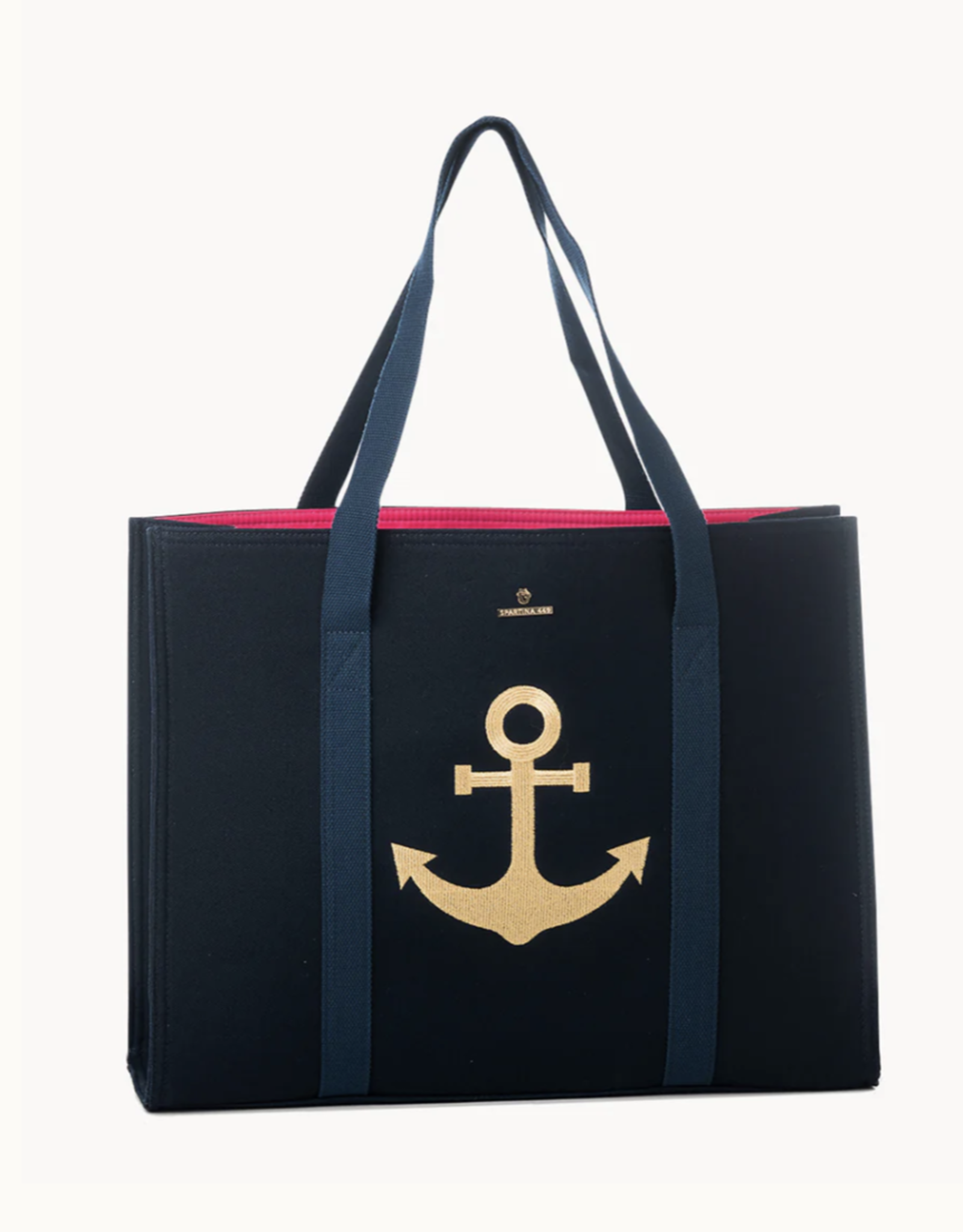 Spartina Navy Carry All Tote Anchor