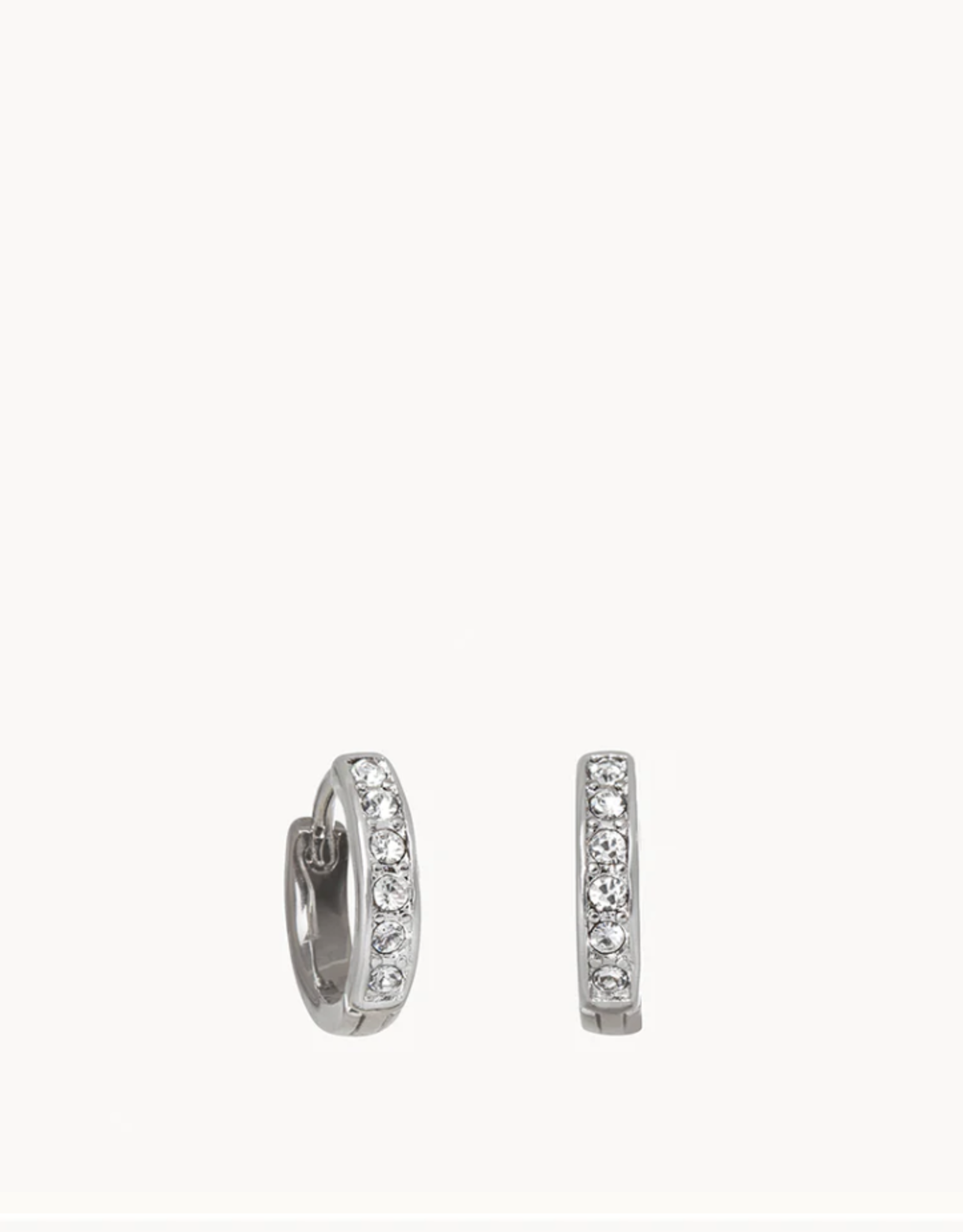Spartina Hoop  Earrings Grateful/Ring Silver