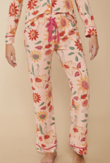 Spartina Pajama Pant Boho Peach Floral