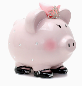 Child to Cherish Princess pink w/ Crown Bank
