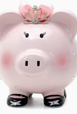 Child to Cherish Princess pink w/ Crown Bank
