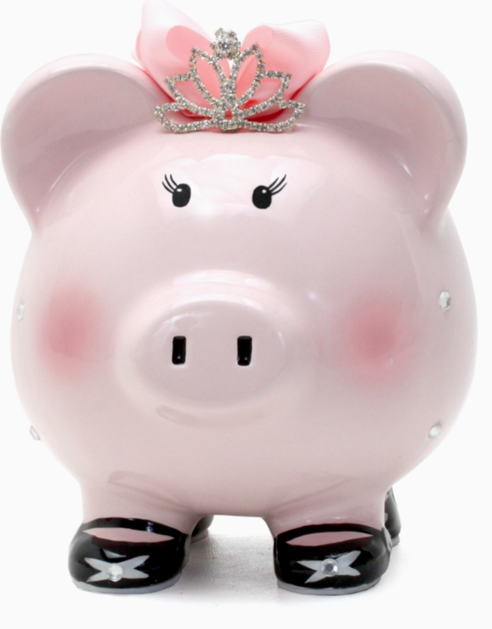 Child to Cherish Princess pink w/ Crown Bank