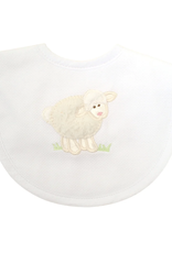 Three Marthas Basic Bib White Lamb xx Three Marthas Basic Bib White Lamb xx