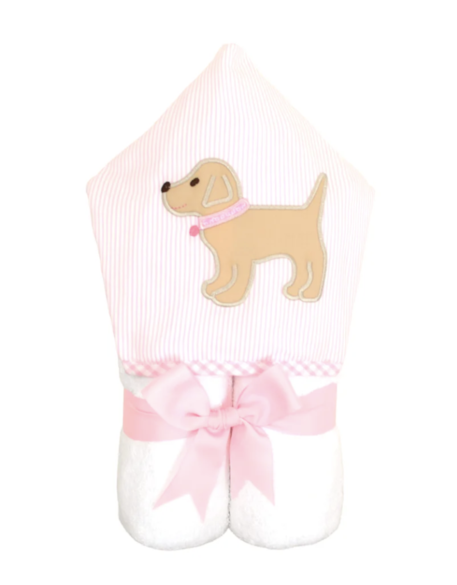 Three Marthas Everykid Towel Pink Puppy