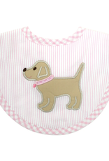 Three Marthas Basic Bib Pink Puppy Three Marthas Basic Bib Pink Puppy