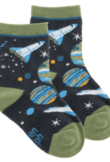 Stephen Joseph Gray Space Socks