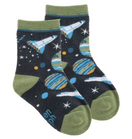 Stephen Joseph Gray Space Socks