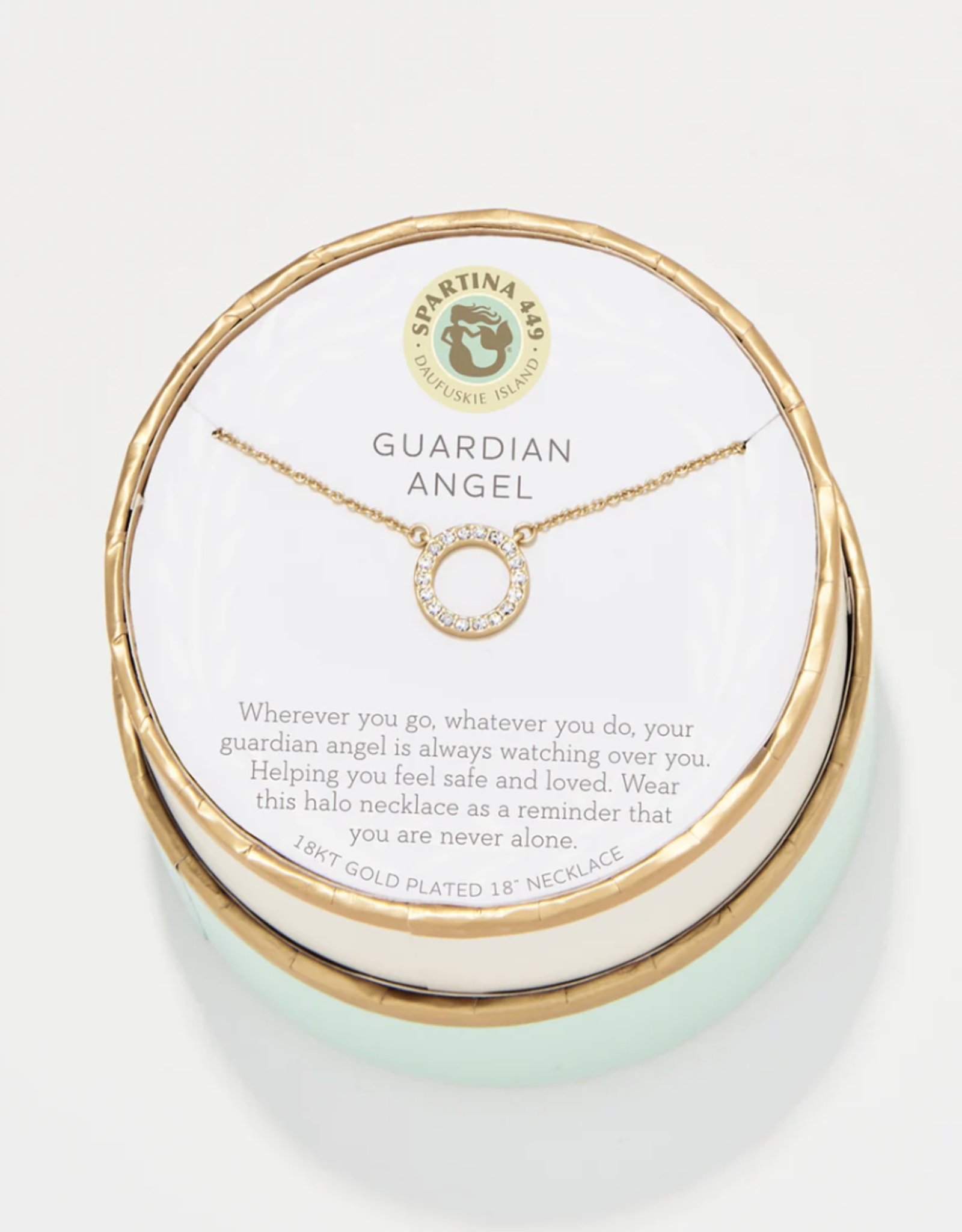Spartina Guardian Angel Gold Necklace