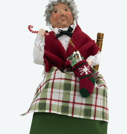 Byer's Choice Mrs Claus on Rocker