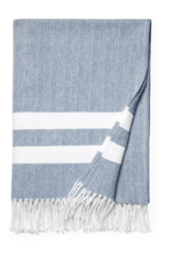 Sferra Aurora Throw Navy