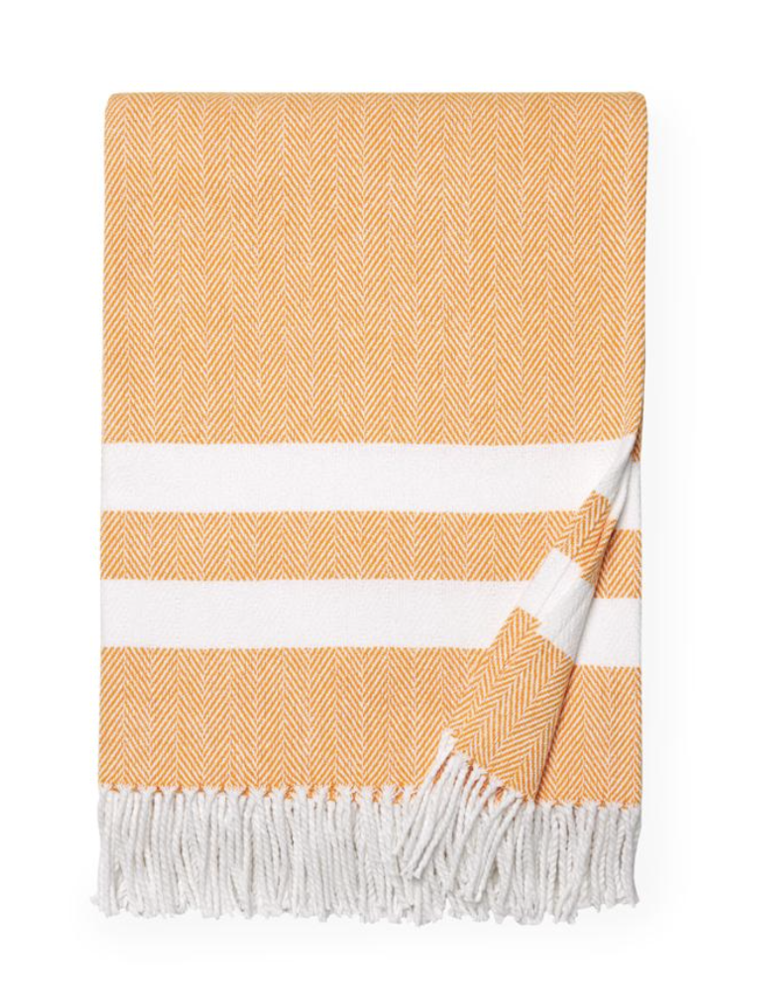 Sferra Aurora Throw Tangerine
