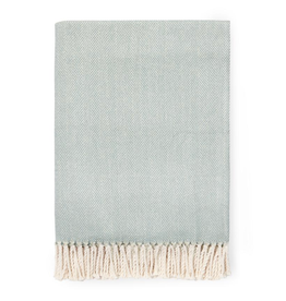 Sferra Celine Throw Slate Blue