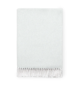 Sferra Terzo Throw Seagreen