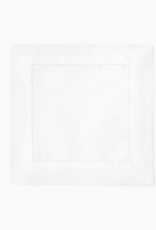 Sferra Linen Dinner Napkins White Set 4