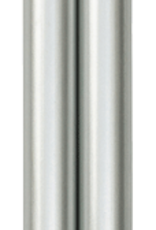 Caspari Silver Duet Candles Pair