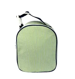 Mint Gumdrop Grasshopper Seersucker