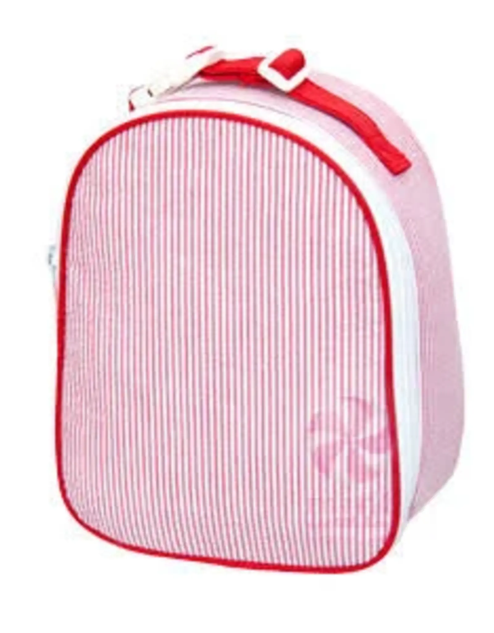 Mint Gumdrop Red Seersucker