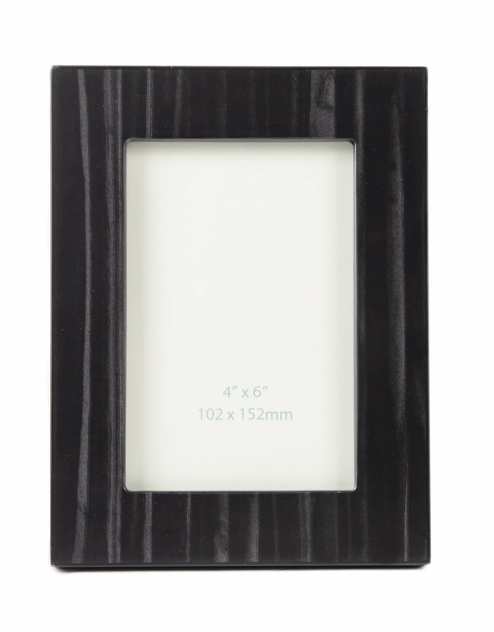 Brouk & Co Matte Ebony Frame 4x6 Black