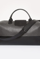 Brouk & Co Alpha Leather Duffel Bag Grey