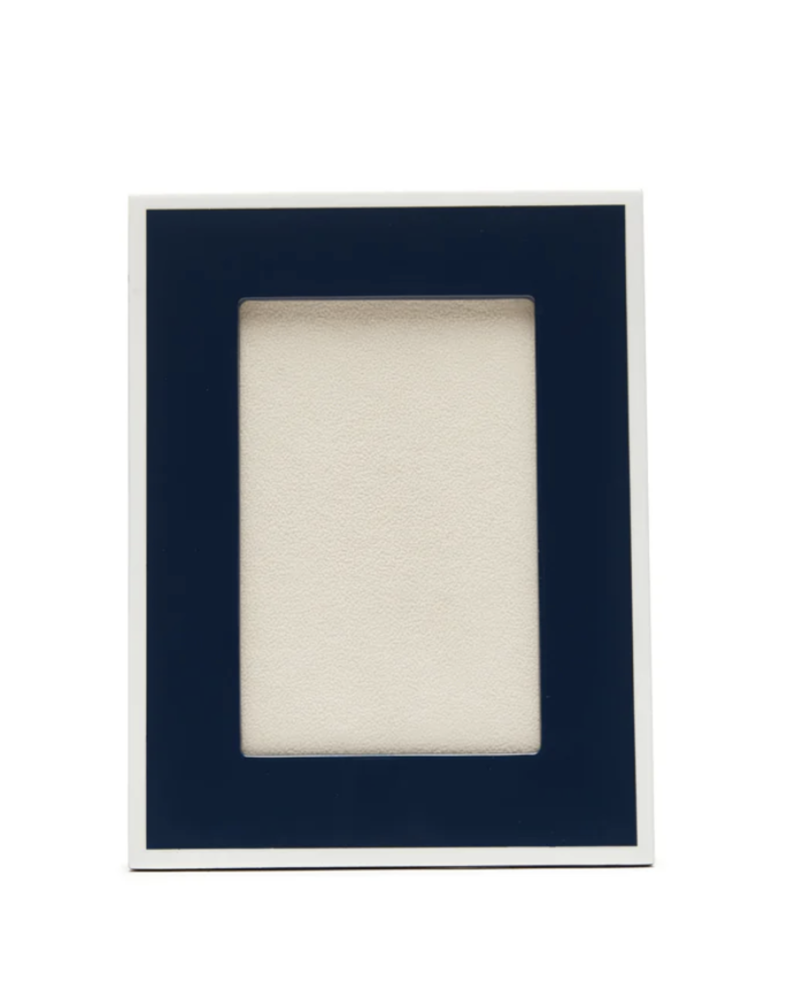 Brouk & Co Laurel Frame 4x6 White/Navy xx