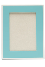 Brouk & Co 5x7 Laurel Frame Baby Blue/White