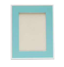 Brouk & Co 5x7 Laurel Frame Baby Blue/White