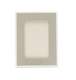 Brouk & Co Laurel Frame 4x6 Grey/White xx