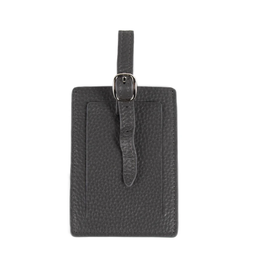 Brouk & Co Stanford Leather Luggage Tag Grey