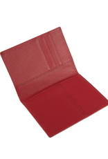 Brouk & Co Stanford Passport Holder Red