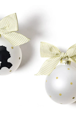 Coton Colors Ornament Boy Silhouette xx