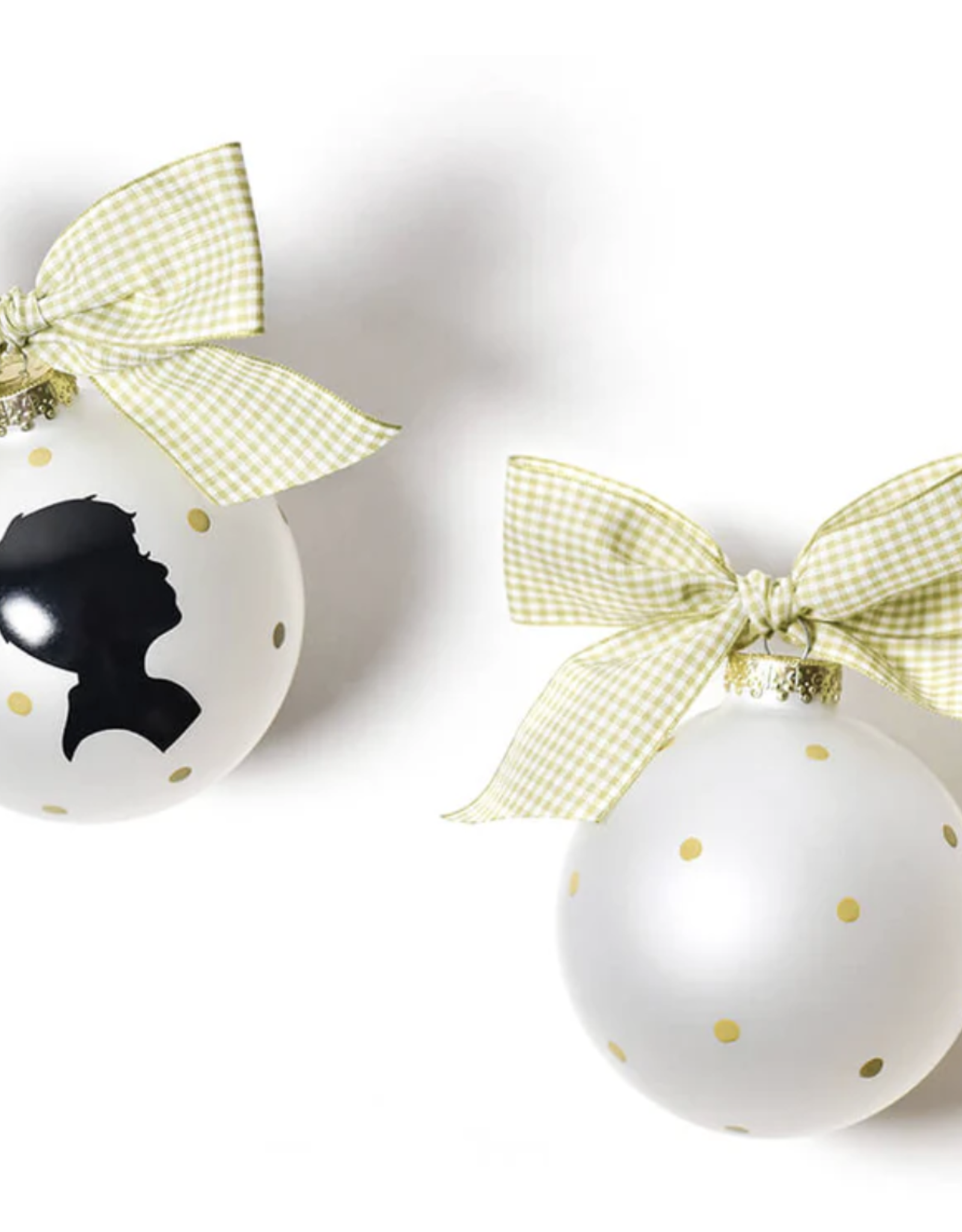 Coton Colors Ornament Boy Silhouette xx