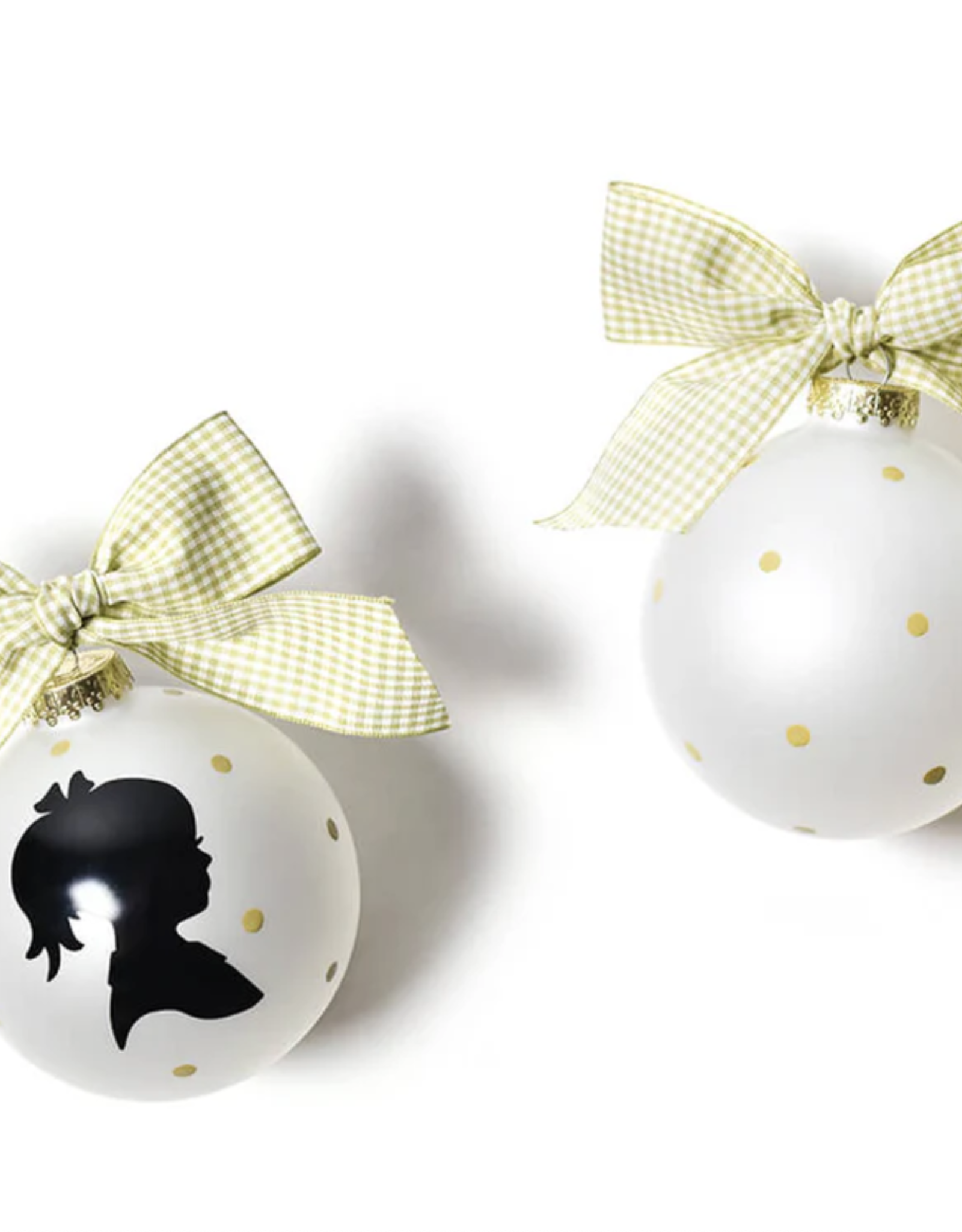 Coton Colors Ornament Girl Silhouette xx