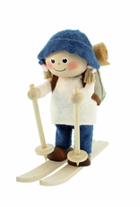 Nordic Dreams White Girl w/skis