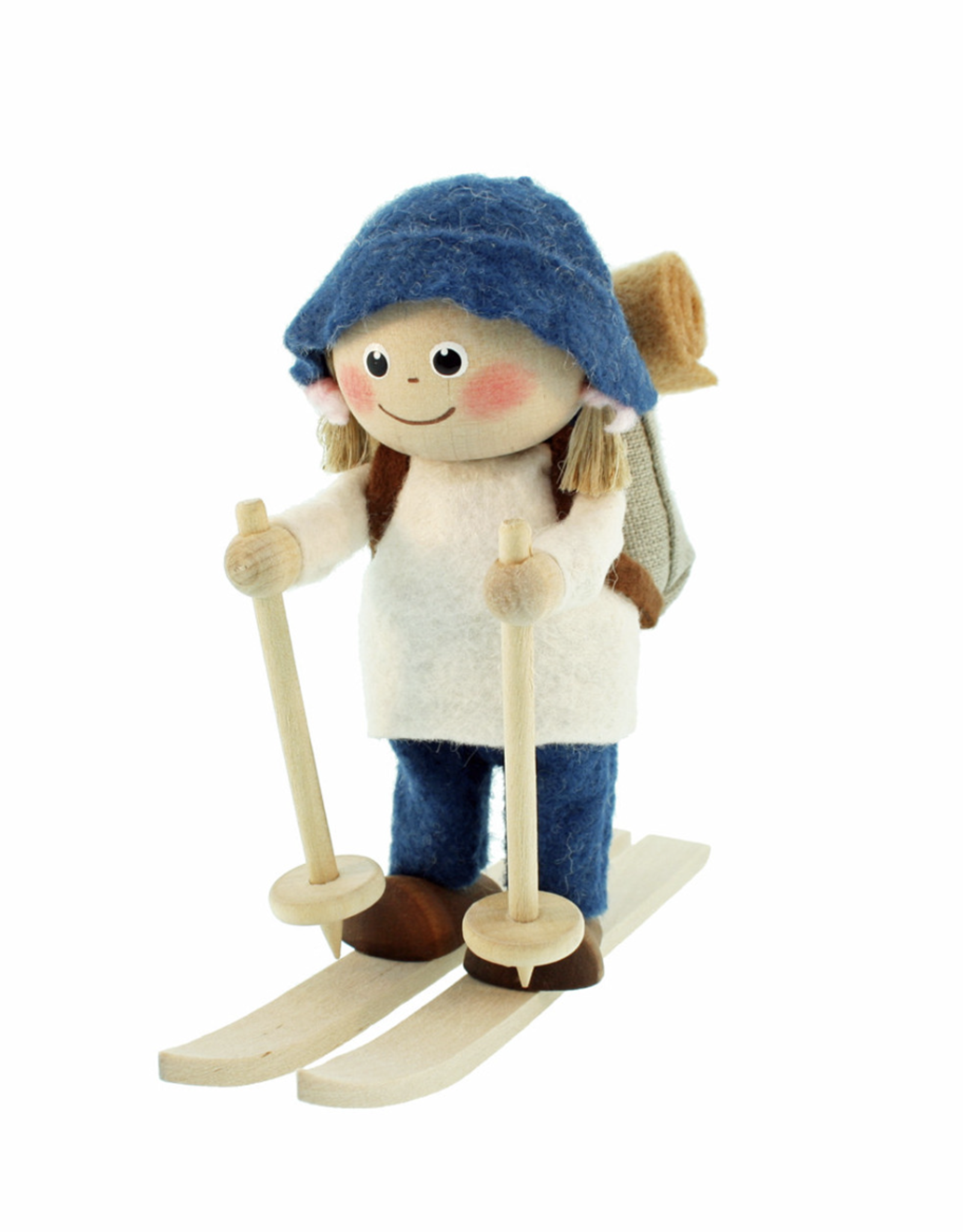 Nordic Dreams White Girl w/skis