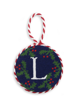 Smather's & Branson Christmas Holly L Ornament Smather's & Branson Christmas Holly L Ornament