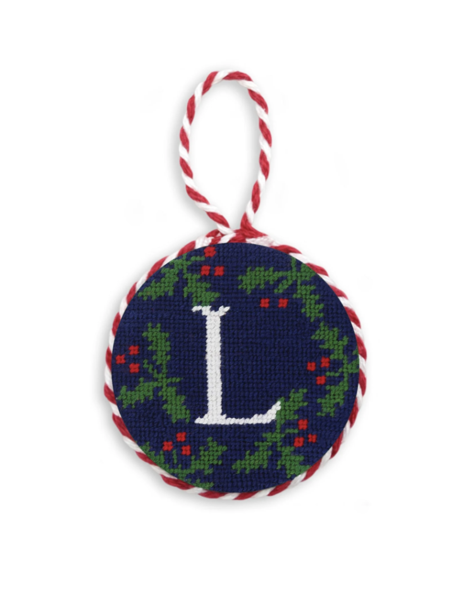 Smather's & Branson Christmas Holly L Ornament
