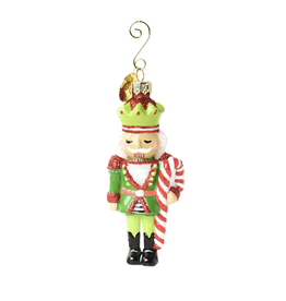 Happy Everything Mr. Nutcracker Shaped Ornament