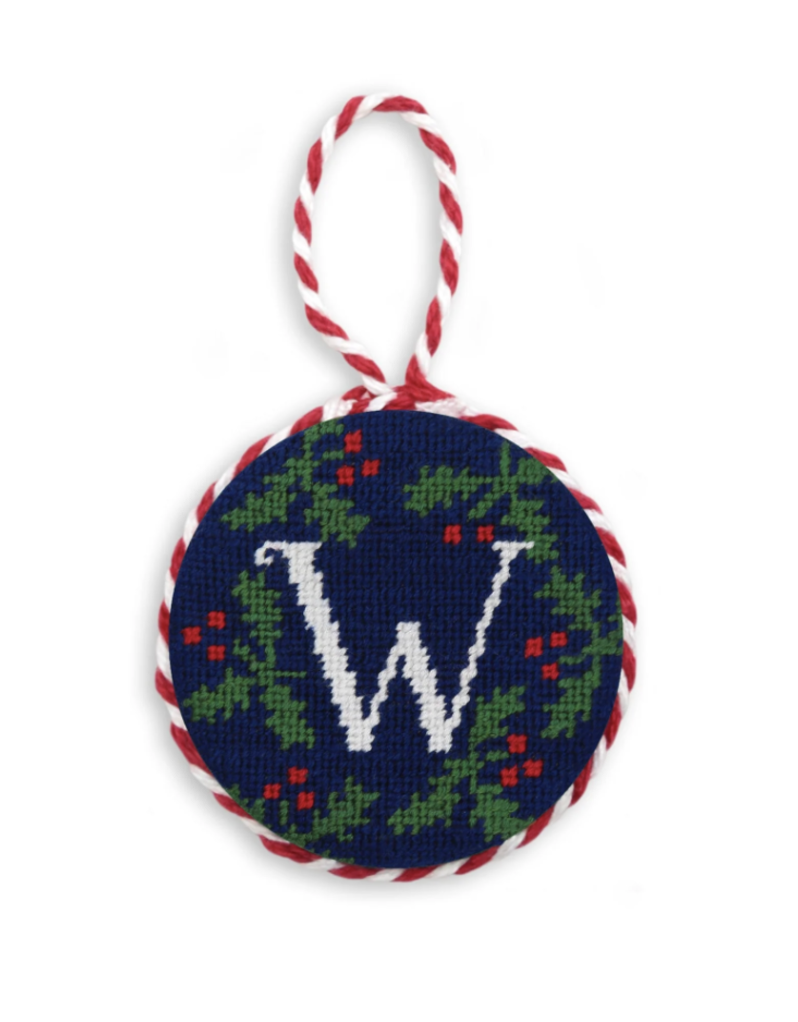 Smather's & Branson Christmas Holly W Ornament