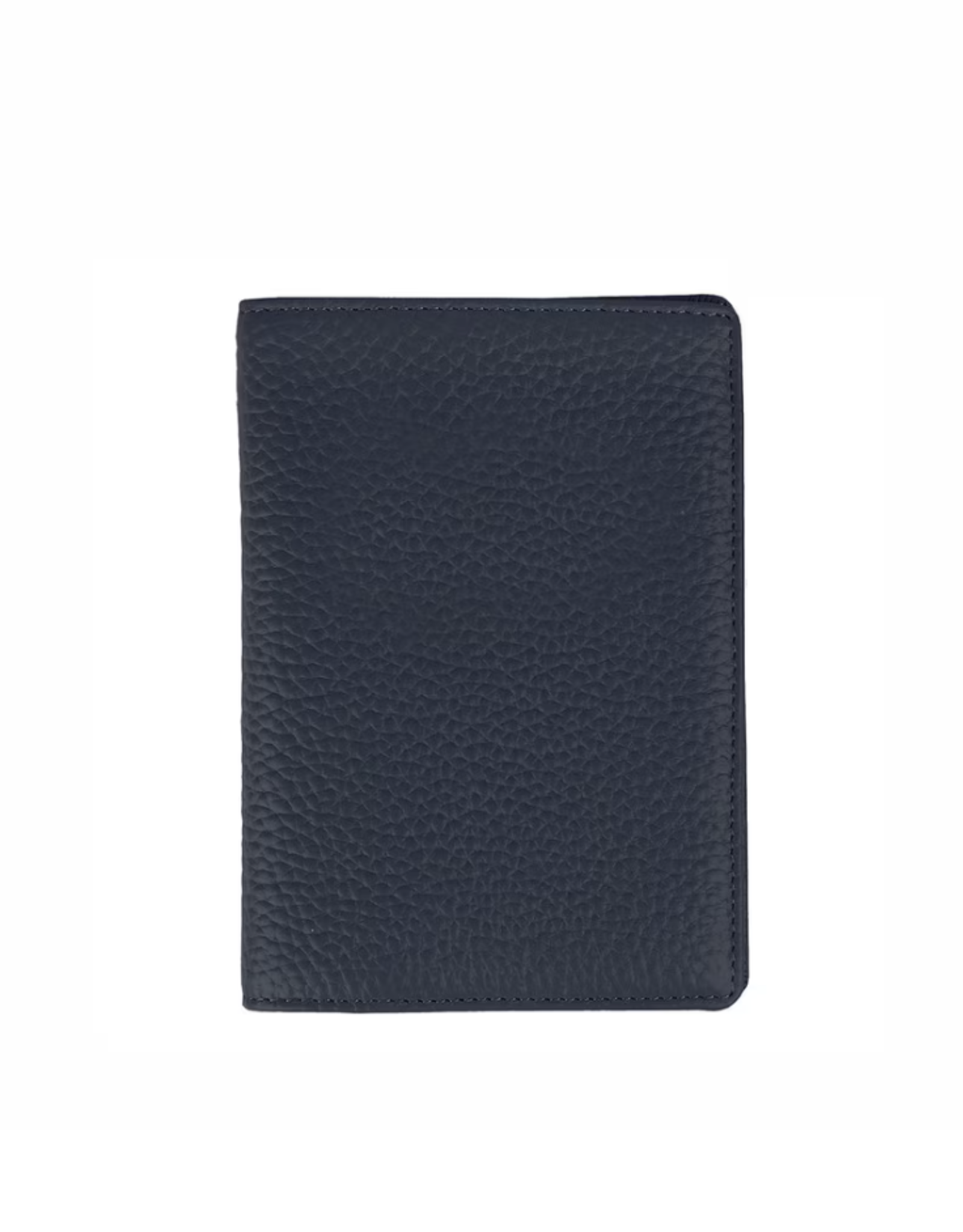 Boulevard Tommy Leather Passport Case Navy