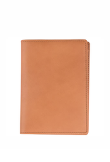 Boulevard Tommy Leather Passport Case Tan