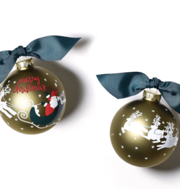 Coton Colors Ornament Merry Christmas To All Glass
